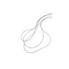 Sterling Silver 3-Wire Silver Braid Necklace